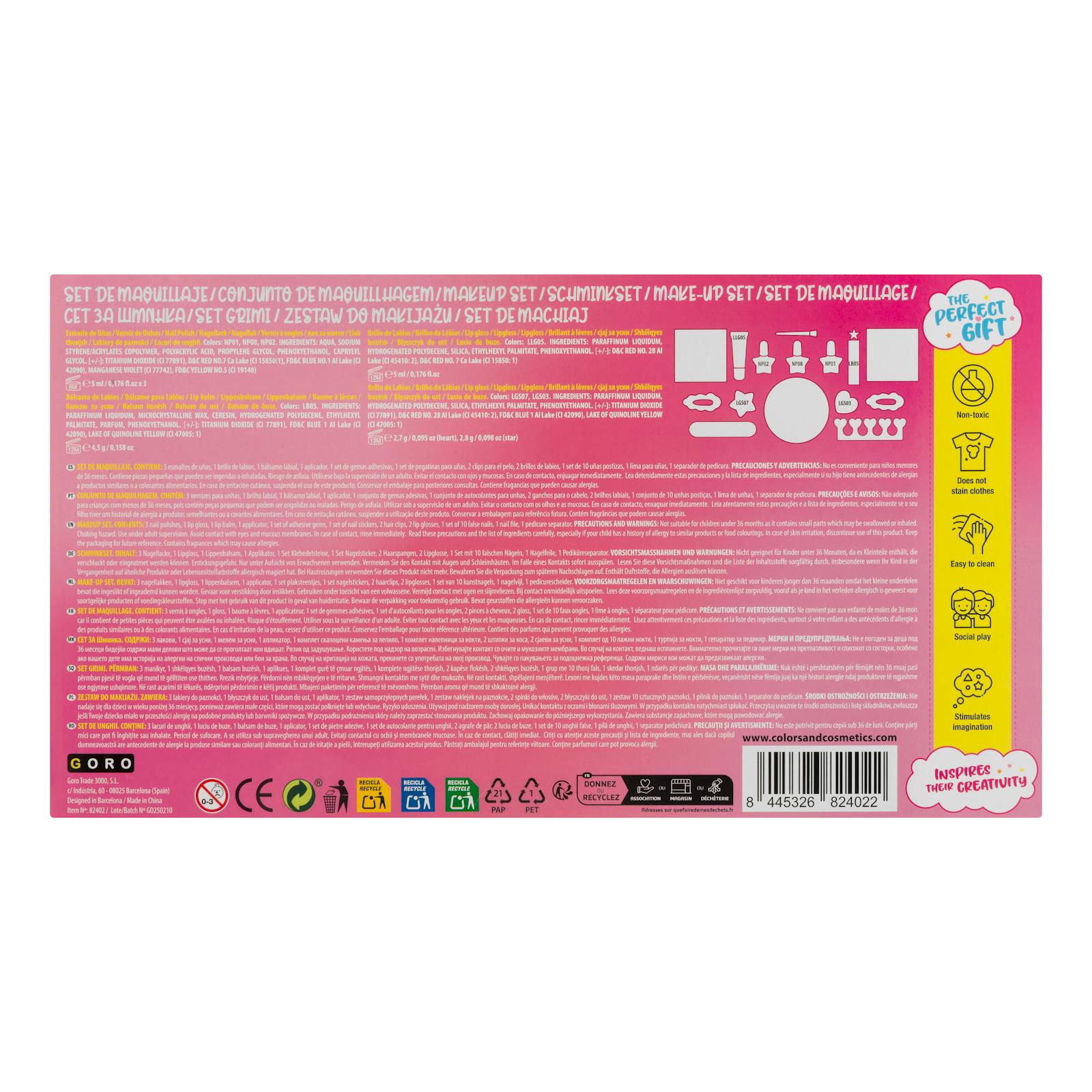 Coffret manucure enfant Color Up Unicorn Power