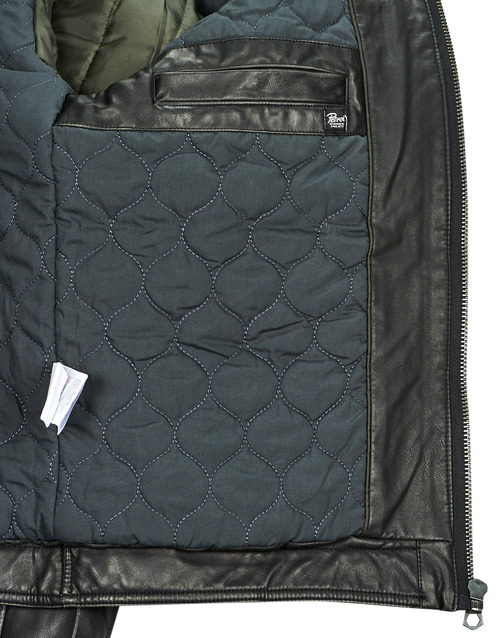 Petrol Industries - MEN JACKET PU - Noir