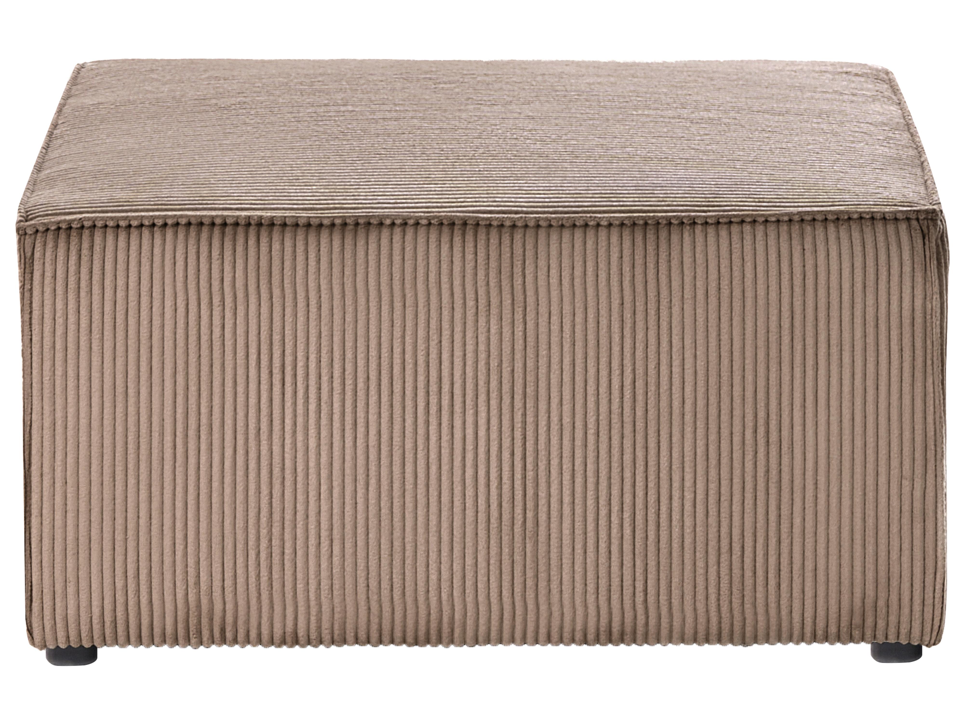 Ottomaan LEMVIG Corduroy Zandbeige