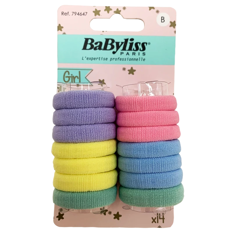 BaByliss KIDS Mini Jumbo Elastics (6478) 14 Pieces