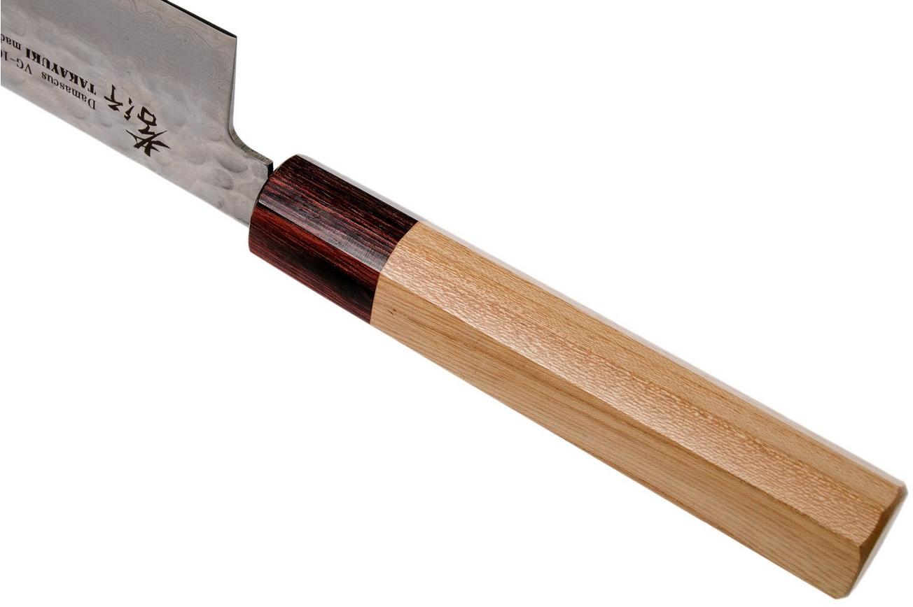 Sakai Takayuki santoku 33-Layer Damascus Hammered WA 17 cm