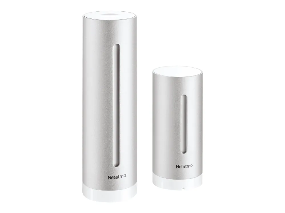 Netatmo Smart Home - Vejrstation - grå aluminium