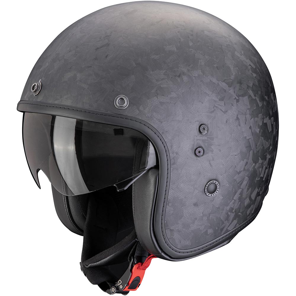 Scorpion - Casque Belfast Evo Carbon Onyx Noir Mat