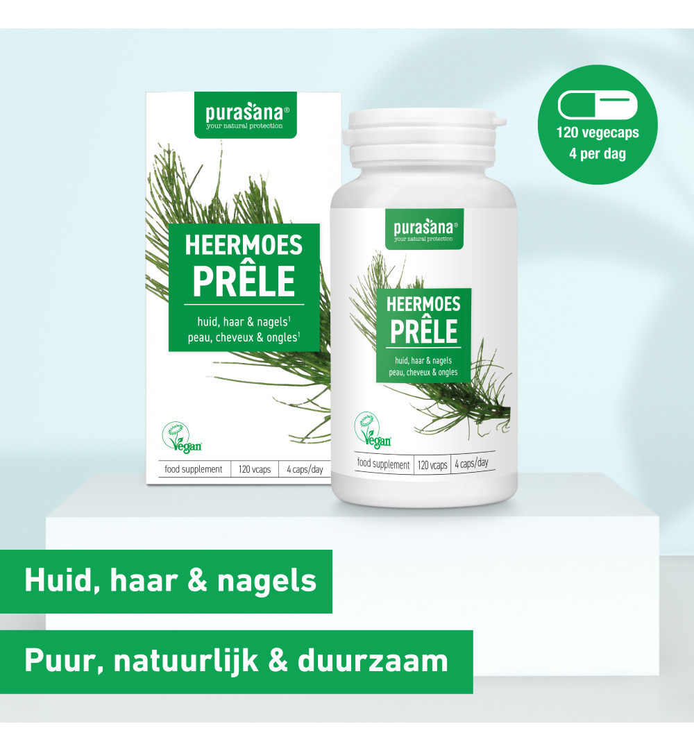 Purasana Heermoes/Prele Vegan Bio (120 vega capsules)