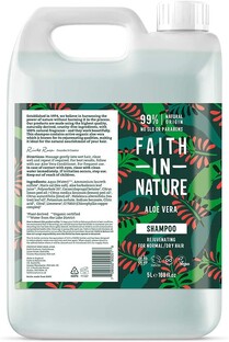 Faith in Nature Aloë Vera Shampoo Navulverpakking 5LT