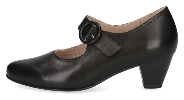 Caprice Spangenpumps  , Abendschuh, Festtagsschuh, Trichterabsatzmit Klettriemchen