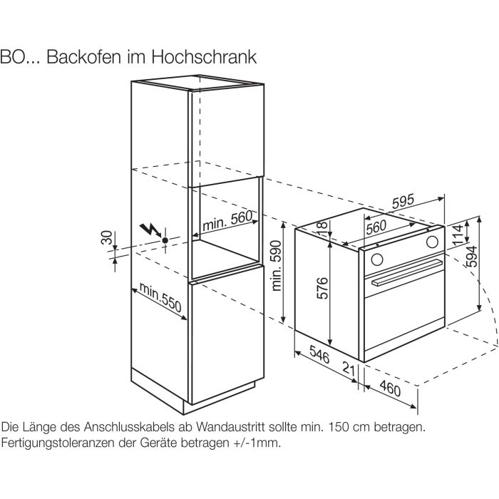 AEG Backofen mit Dampfgarer und Teleskopauszug BFH99822V2 // 130€ Cashback