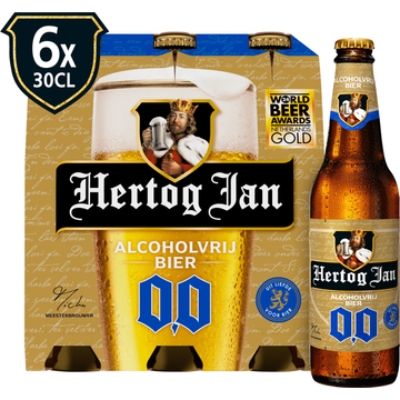 Hertog Jan Alcoholvrij Bier 6 x 30 cl