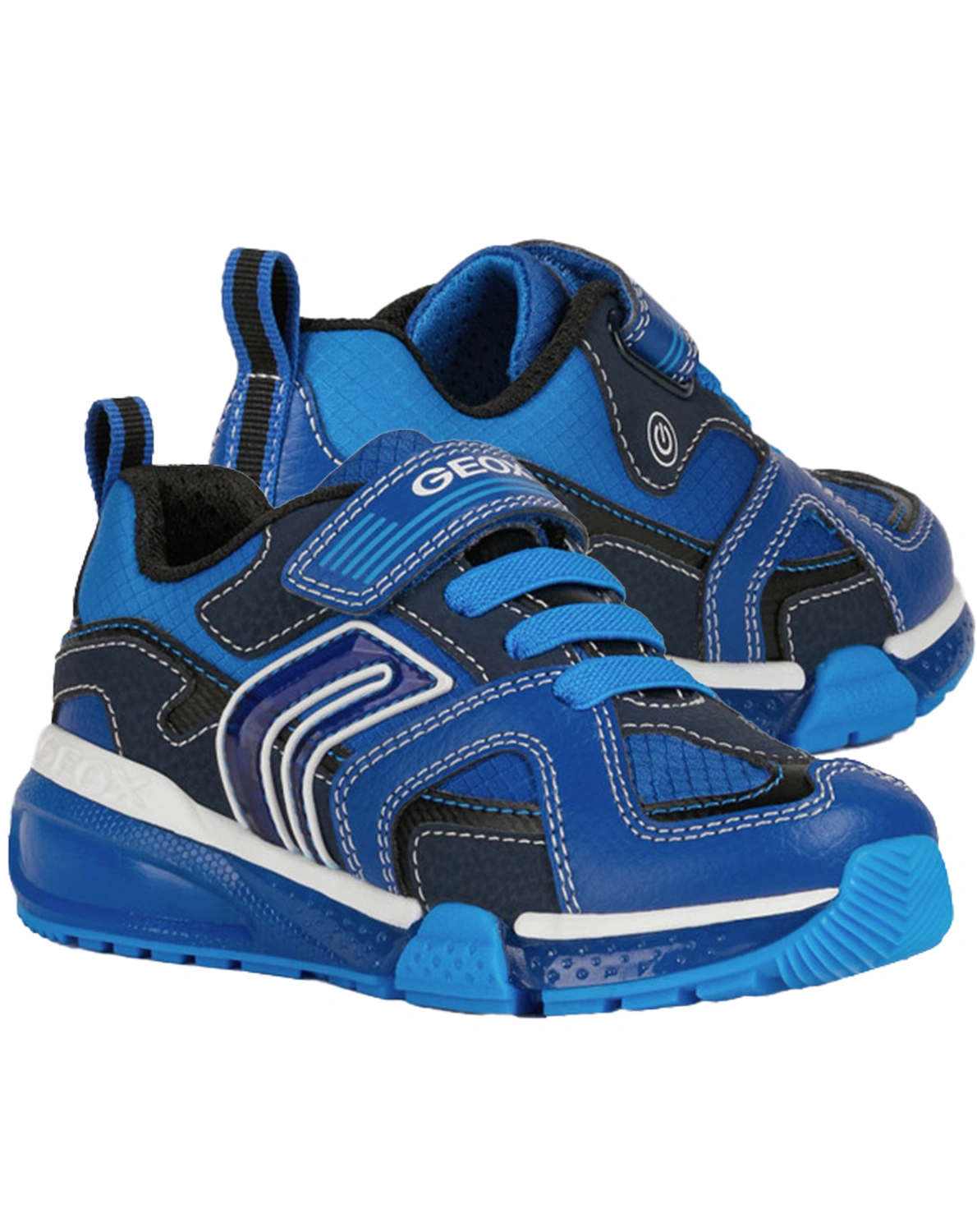 Klettsneaker BAYONYC mit Blinklicht in royal/blue