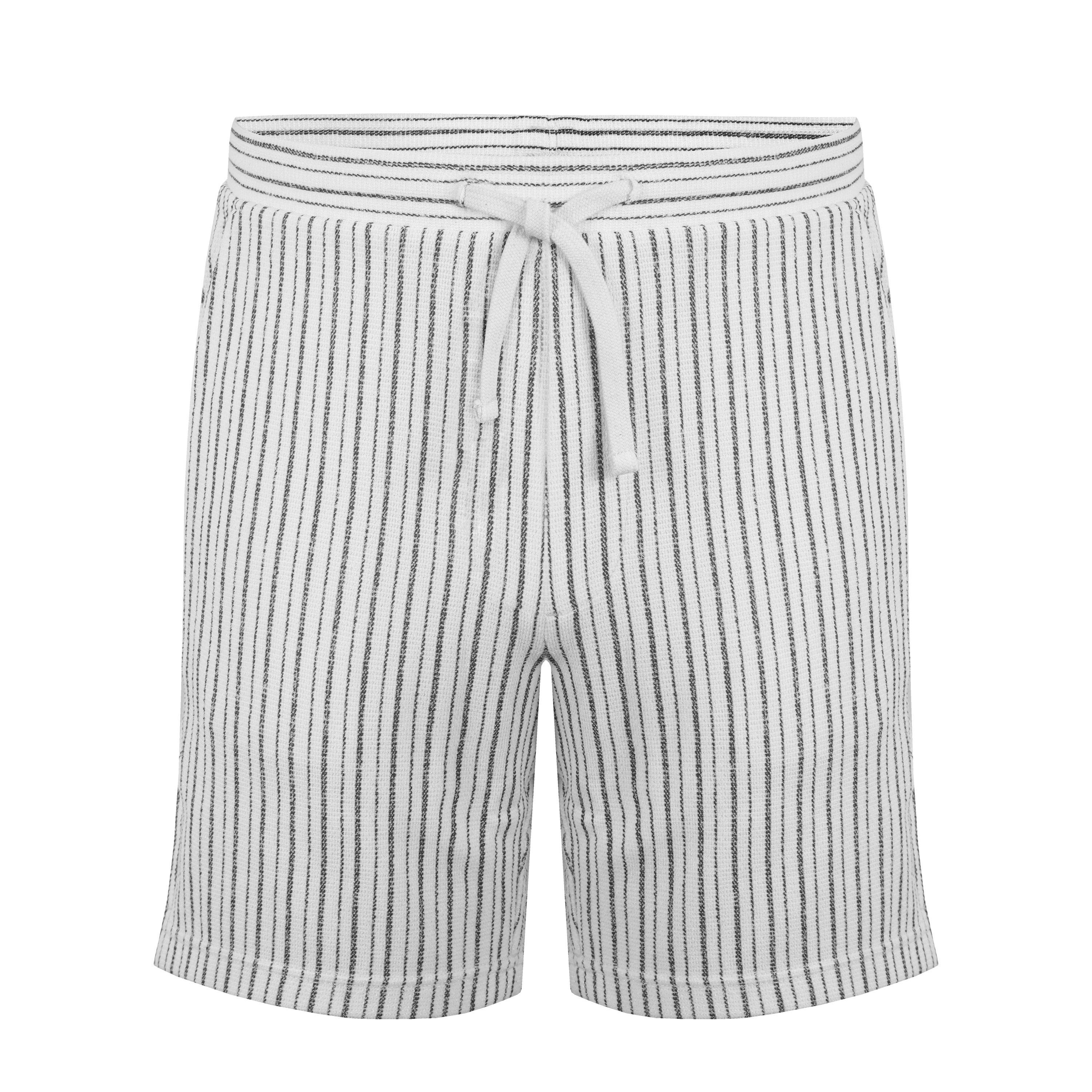Fabric Strpe Short Sn
