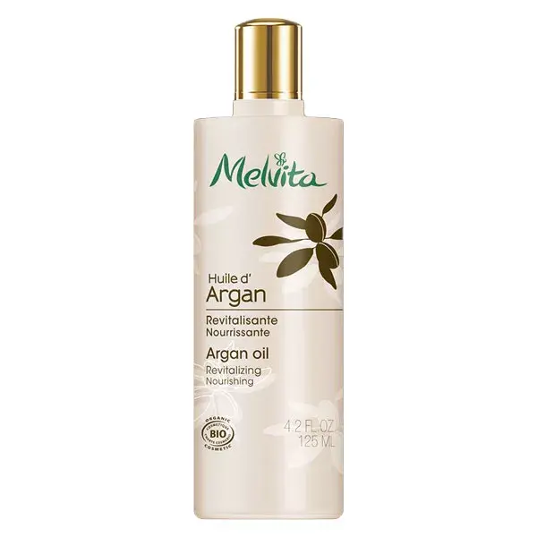 Óleo de Beleza Orgânico de Argan Melvita 125ml
