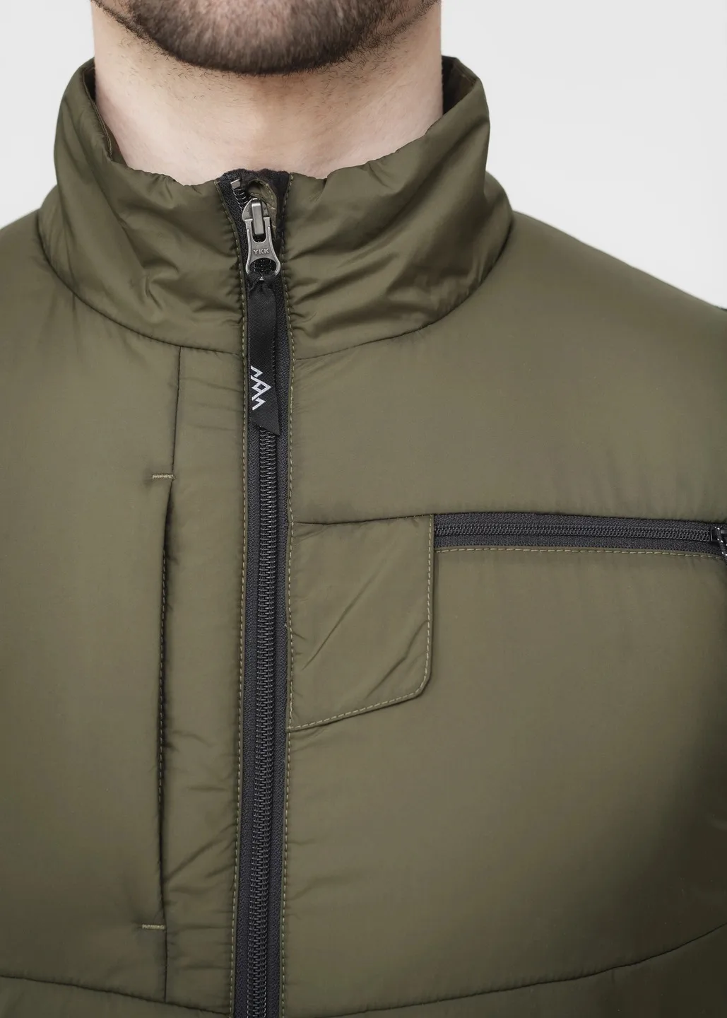 Heat Experience Men's Heated Hunt Vest Olive Green