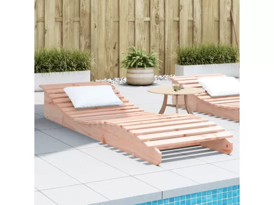 Chaise longue 205x70x31,5 cm bois massif de douglas