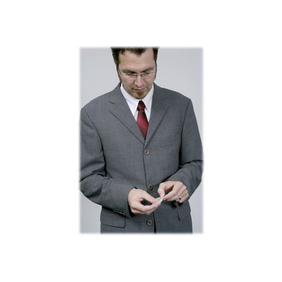 Durable Clickfold - 10 Portes badge pliables avec aimant - 54 x 90 mm