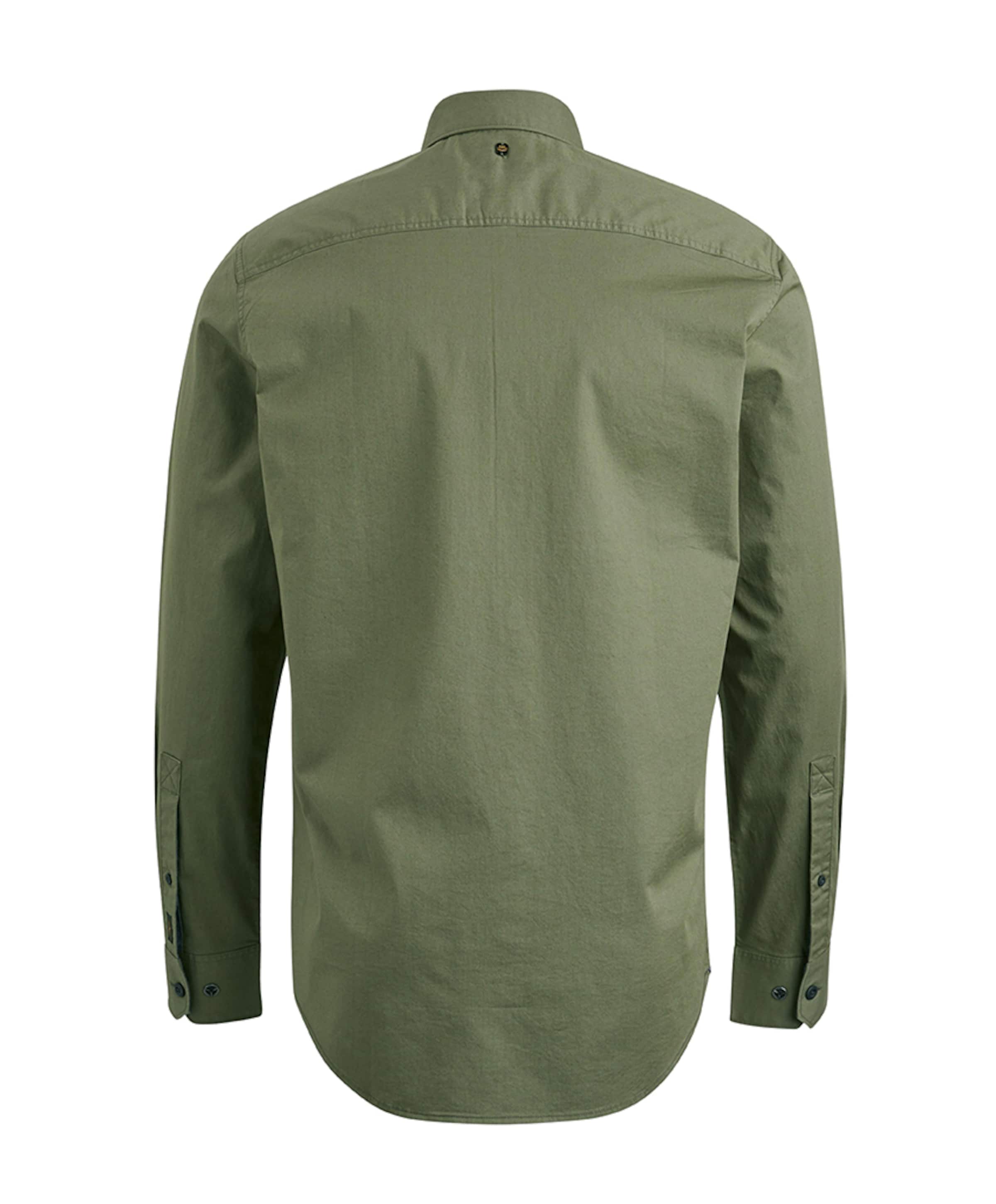 PME Legend Heren overhemd lange mouw groen