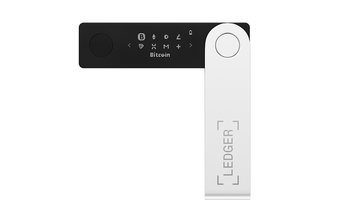 Nano X Onyx Black<br>Crypto-Hardware-Wallet mit Bluetooth zum Kaufen, Verwalten und Vermehren digitaler Vermögenswerte