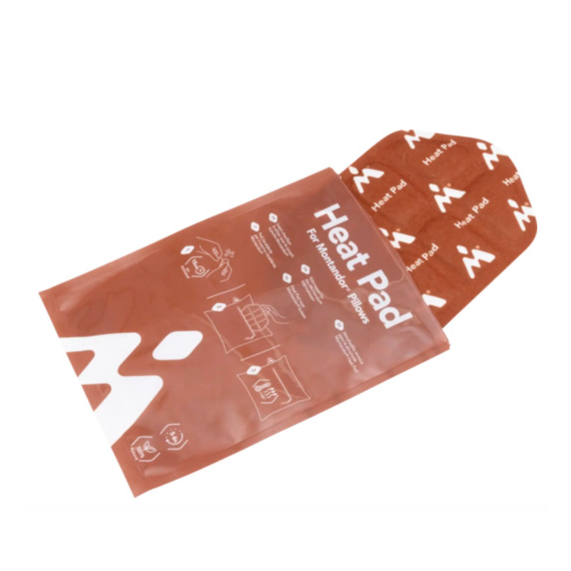 (6er Set) 20x13cm Ersatz Heat Pads Einweg Refill Einlagen für Wärmekissen (HP-PAD-6) - Rot