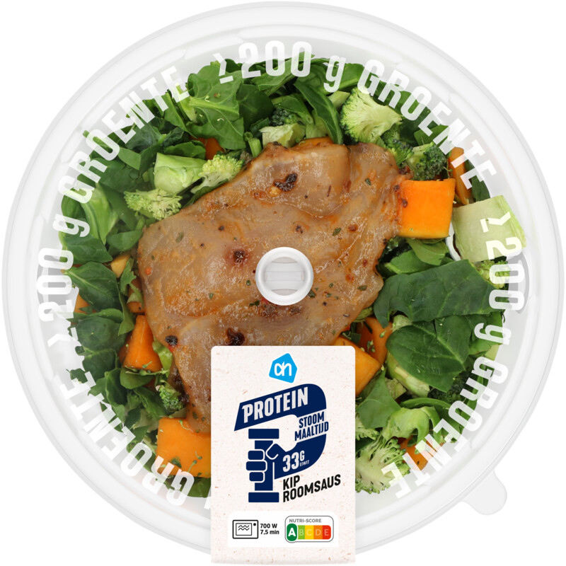 AH Stoommaaltijd protein kip roomsaus