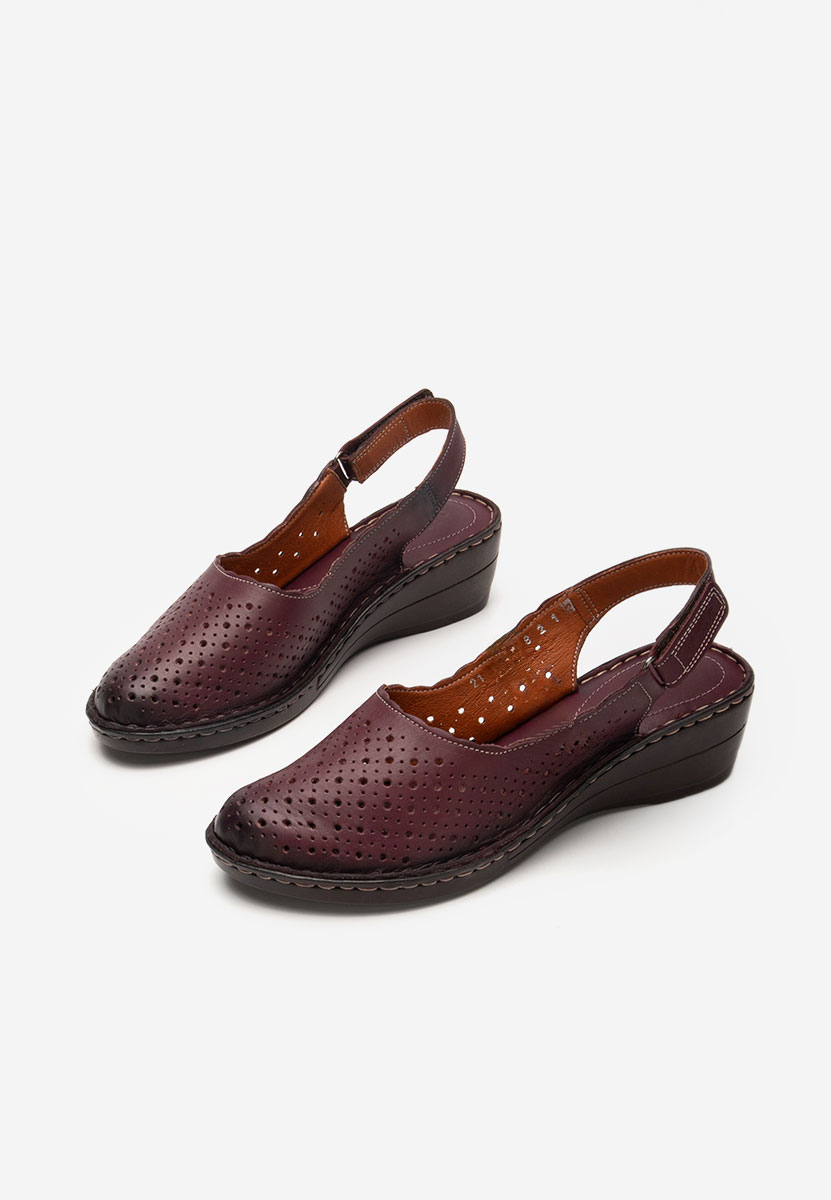 Chaussures casual femme bordeaux Georgia bordo