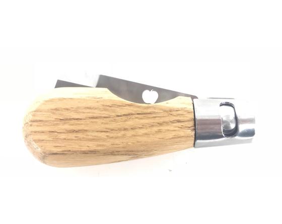 Couteau Greffoir Pliant Chêne Couteaux de Poche par Roger Orfèvre