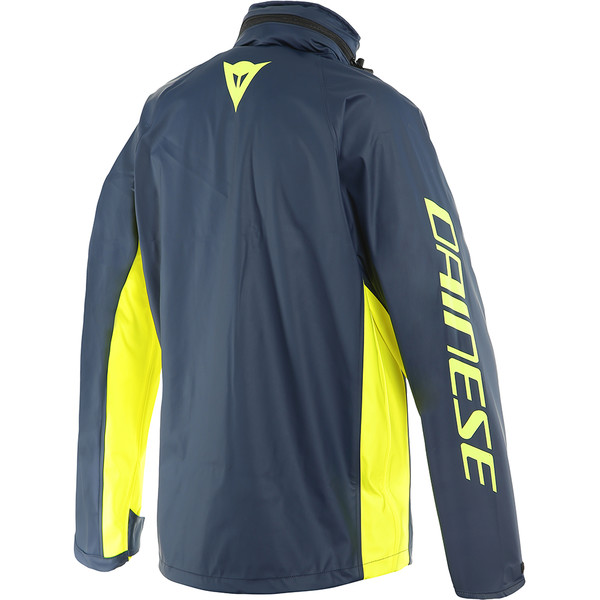 Dainese - Veste de pluie Storm 2 Unisex Bleu / Jaune fluo
