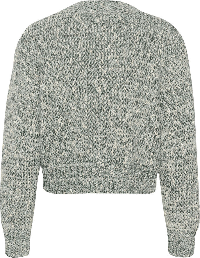 Soaked in Luxury SLKamelia Cardigan Rain forest melange