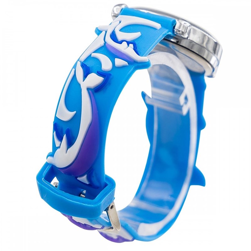 Montre Unisexe CHTIME bracelet Silicone Bleu
