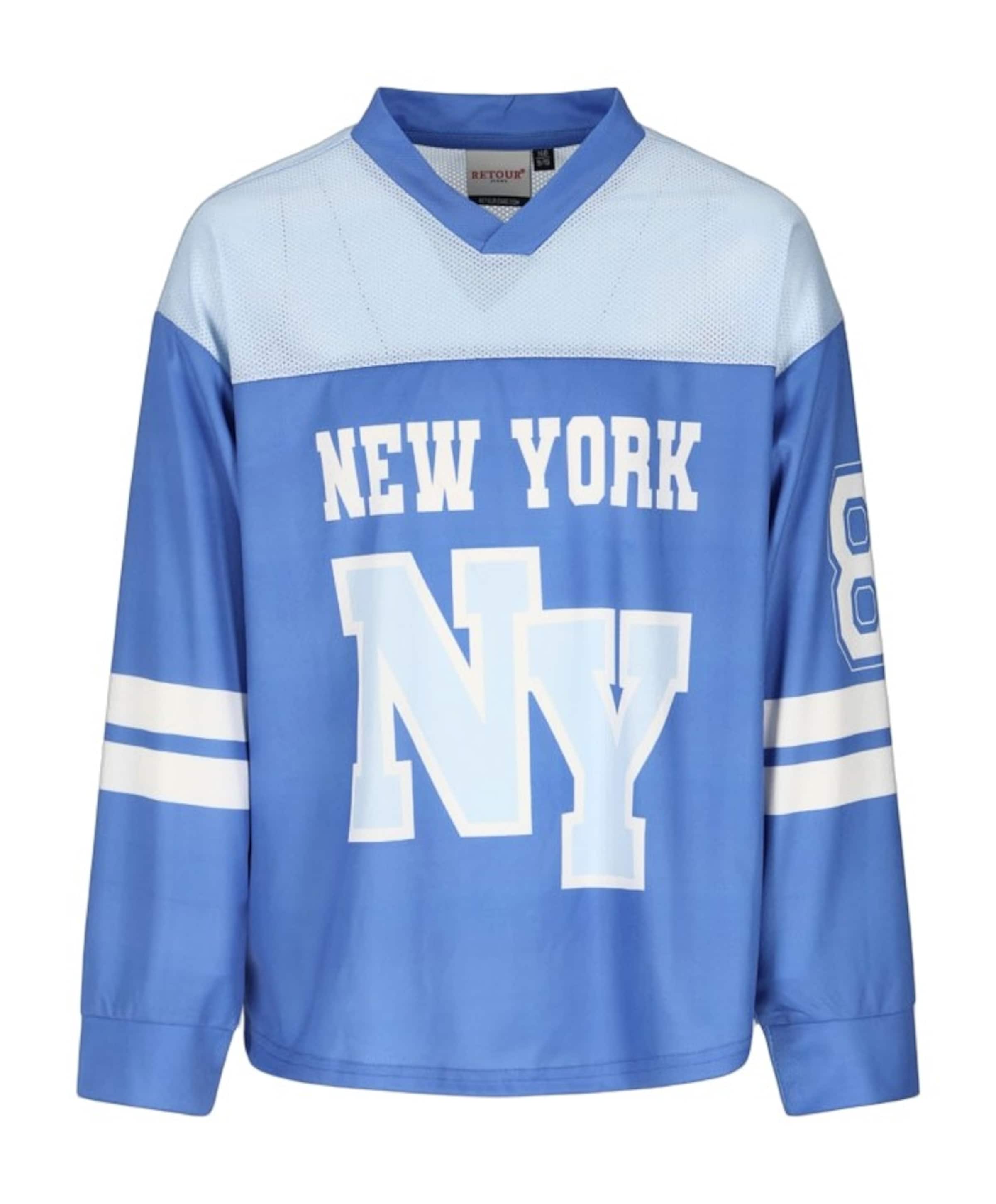 Retour Meisjes longsleeve blauw