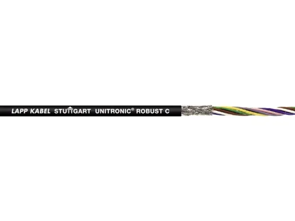 LAPP 1032079/100 Busledning UNITRONIC® ROBUST C 7 x 0.34 mm² Sort 100 m