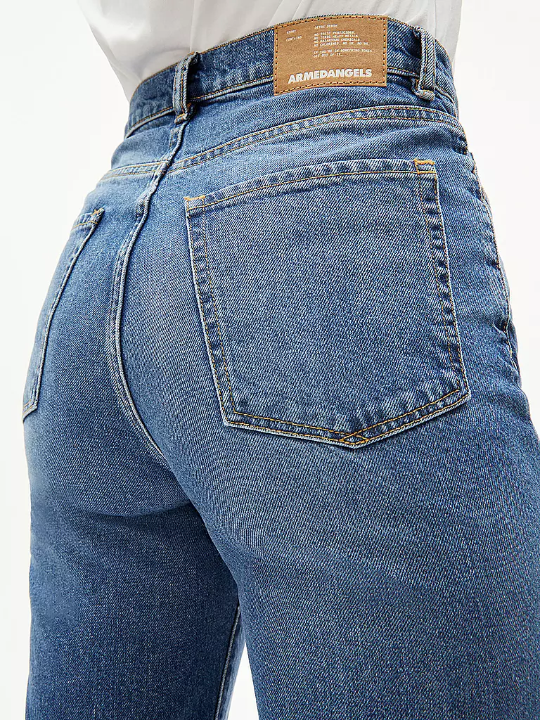 ARMEDANGELS Highwaist Jeans Mom Fit MAIRAA blau