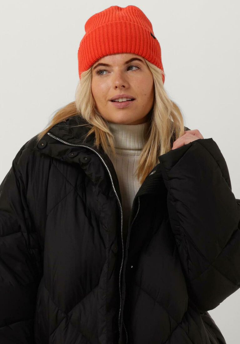 STAND STUDIO zwarte stand studio gewatteerde jas anissa coat