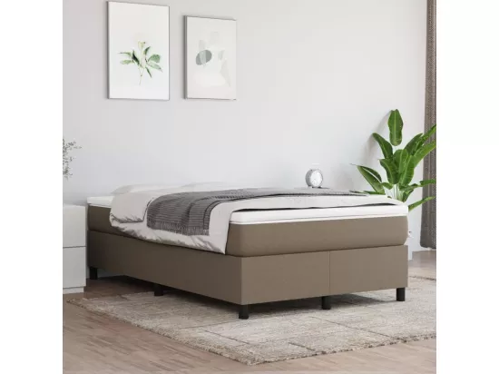 Sommier à lattes de lit Taupe 120x200 cm Tissu