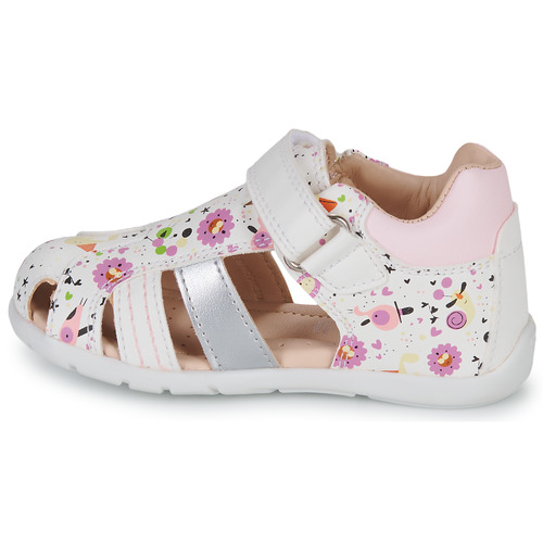 Geox - B ELTHAN GIRL D - Rose / Blanc