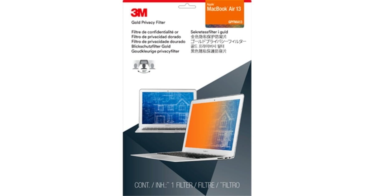 3MPrivacyfilter Gold  (Goud, MacBook Air 13