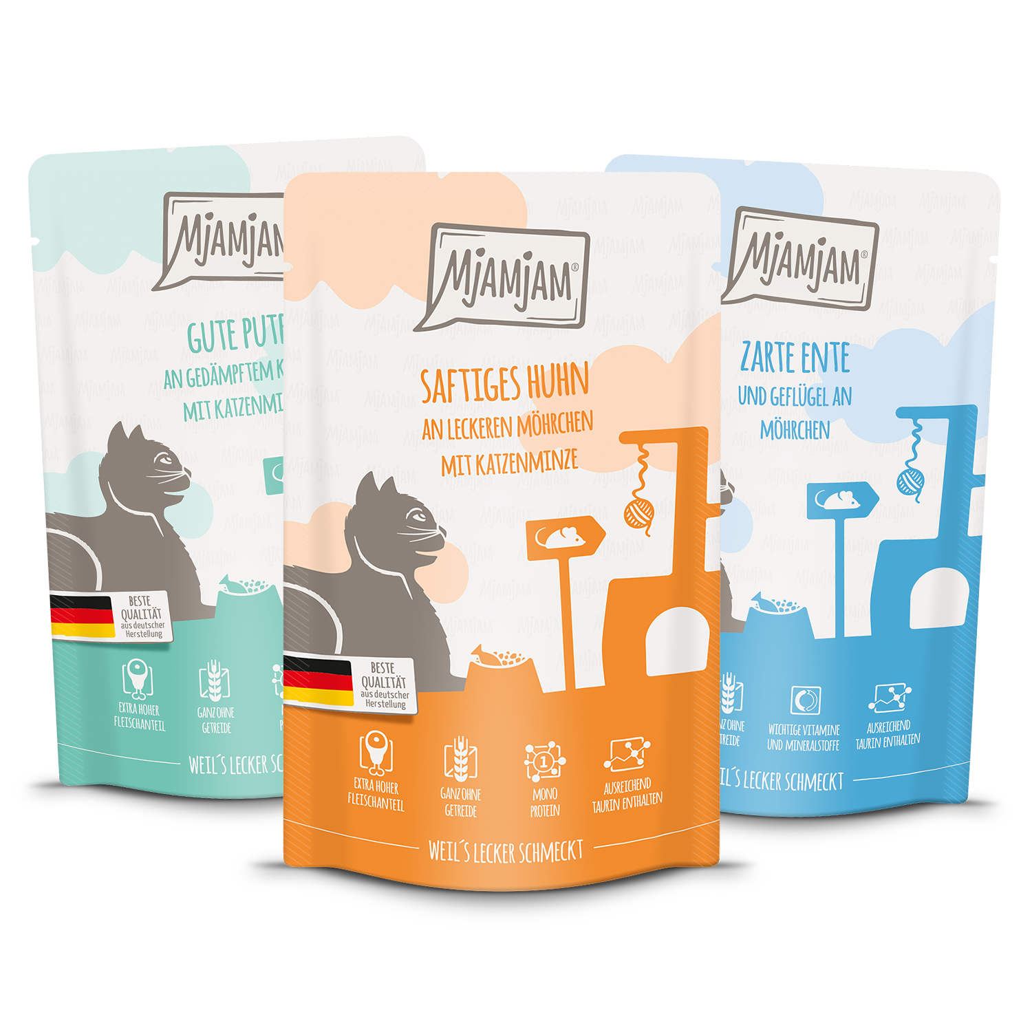 MjAMjAM – Probierpaket 4 (12x125g)