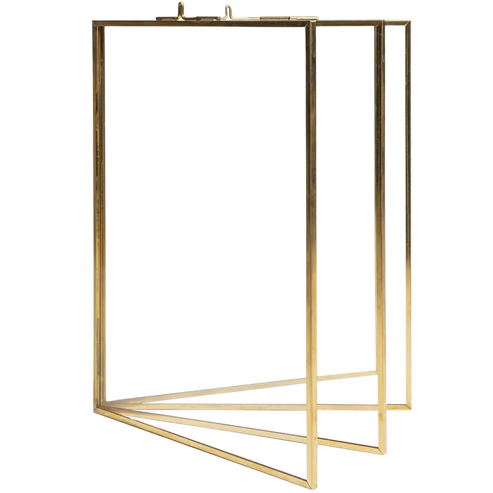 QUVIO Fotolijst staand rechthoek 10,5 x 15.5 cm (bxh) - Goud