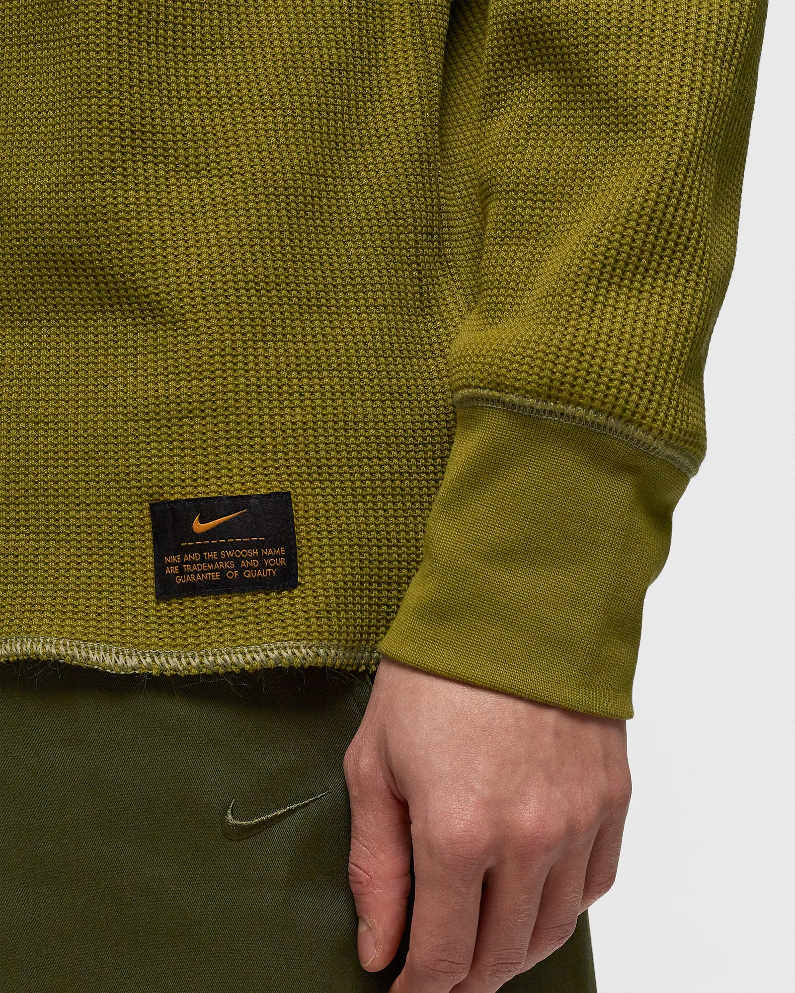 Nike Life Long-Sleeve Heavyweight Waffle Top