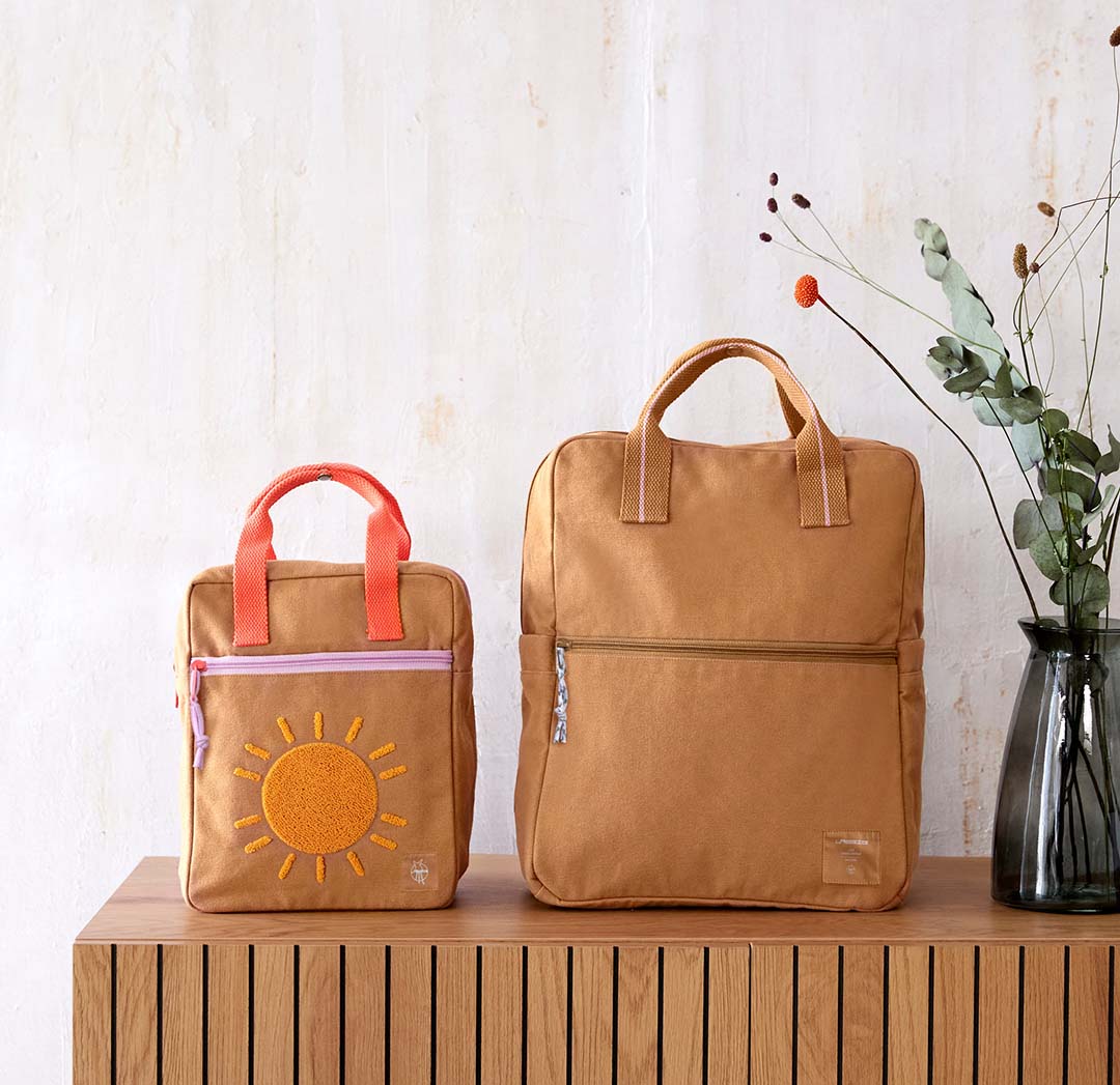 lässig rugzak big gots - caramel - 35,5 cm