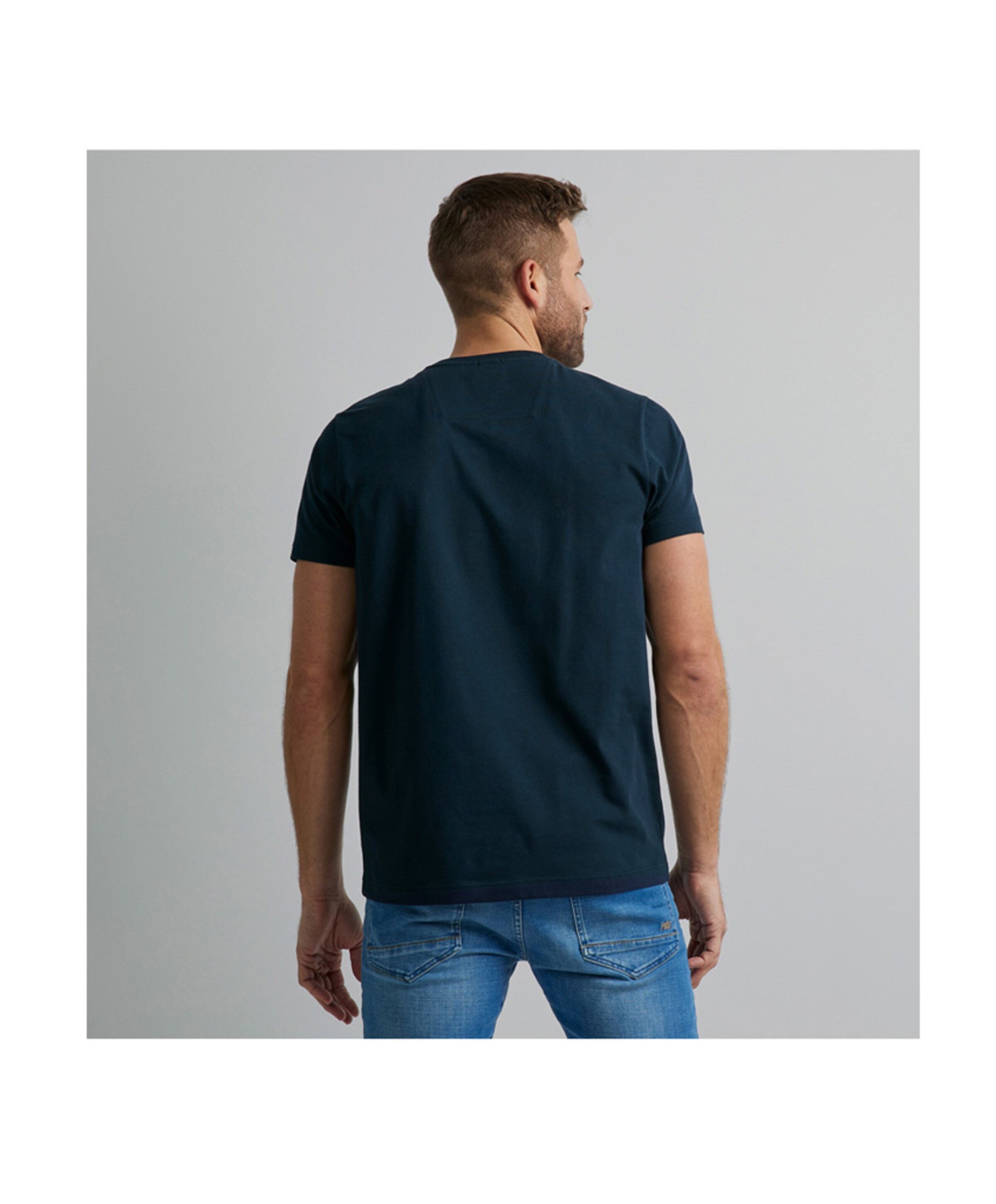 PME Legend Heren T-shirt blauw