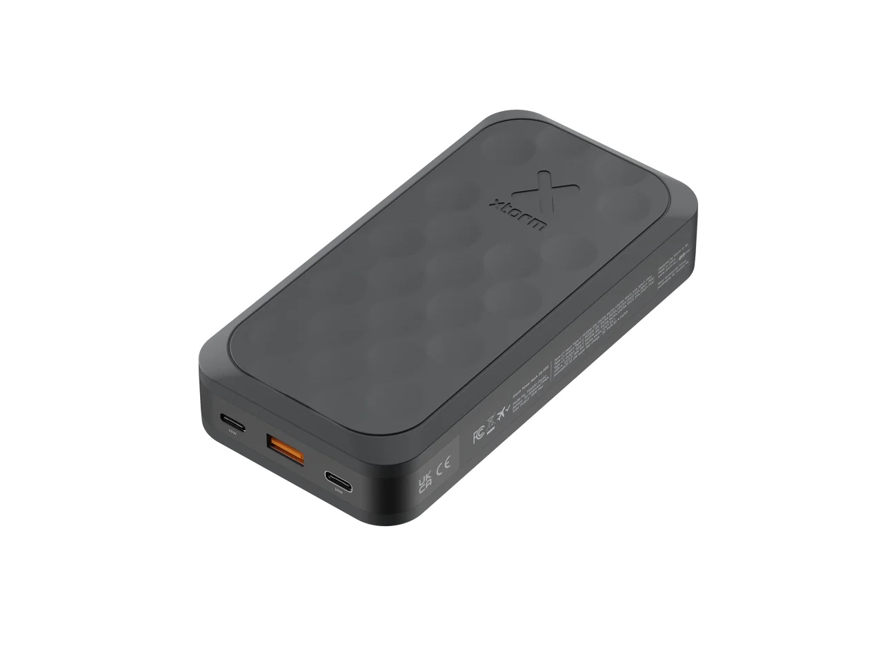 (35W) 20000mAh Fuel Series 5 Dual USB C / USB A Powerbank Power Delivery Ladegerät (FS5201) Midnight Black