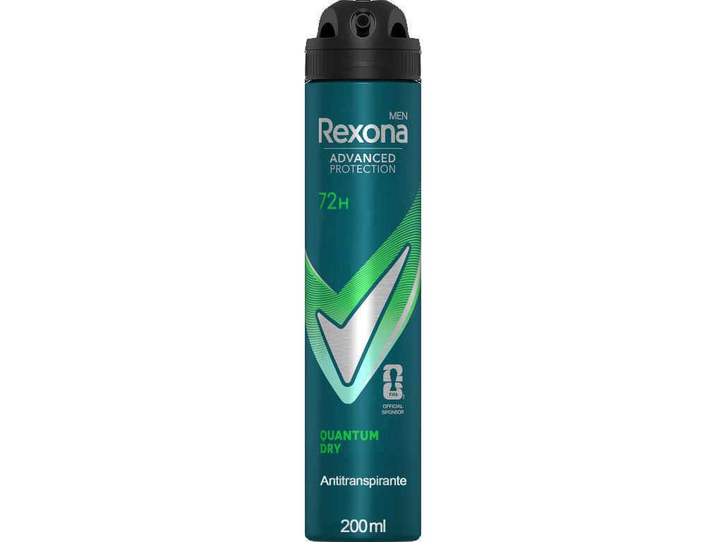DEO SPRAY REXONA MEN QUANTUM 72H 200ML