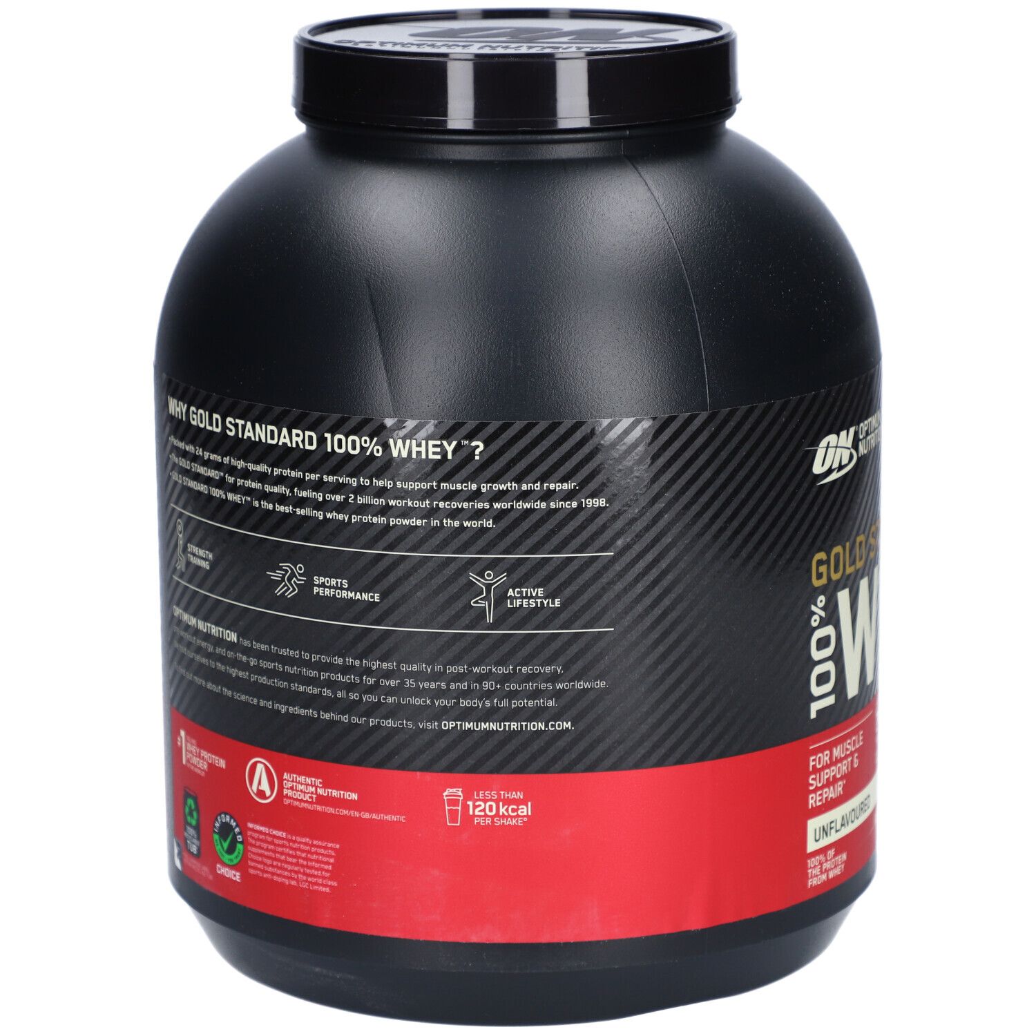Optimum Nutrition 100% Whey Gold Standard Unflavoured