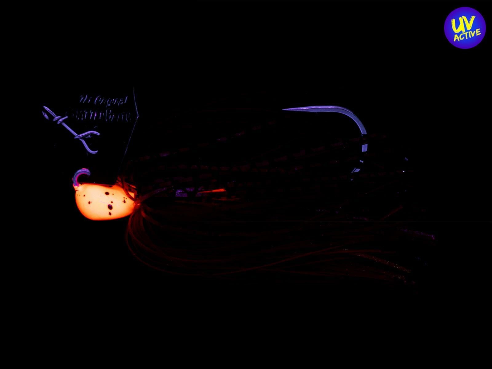 10.5g Original ChatterBait Elite - Fire Craw