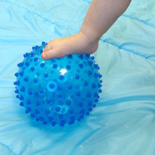 Balle Sensorielle Bleue - LUDI