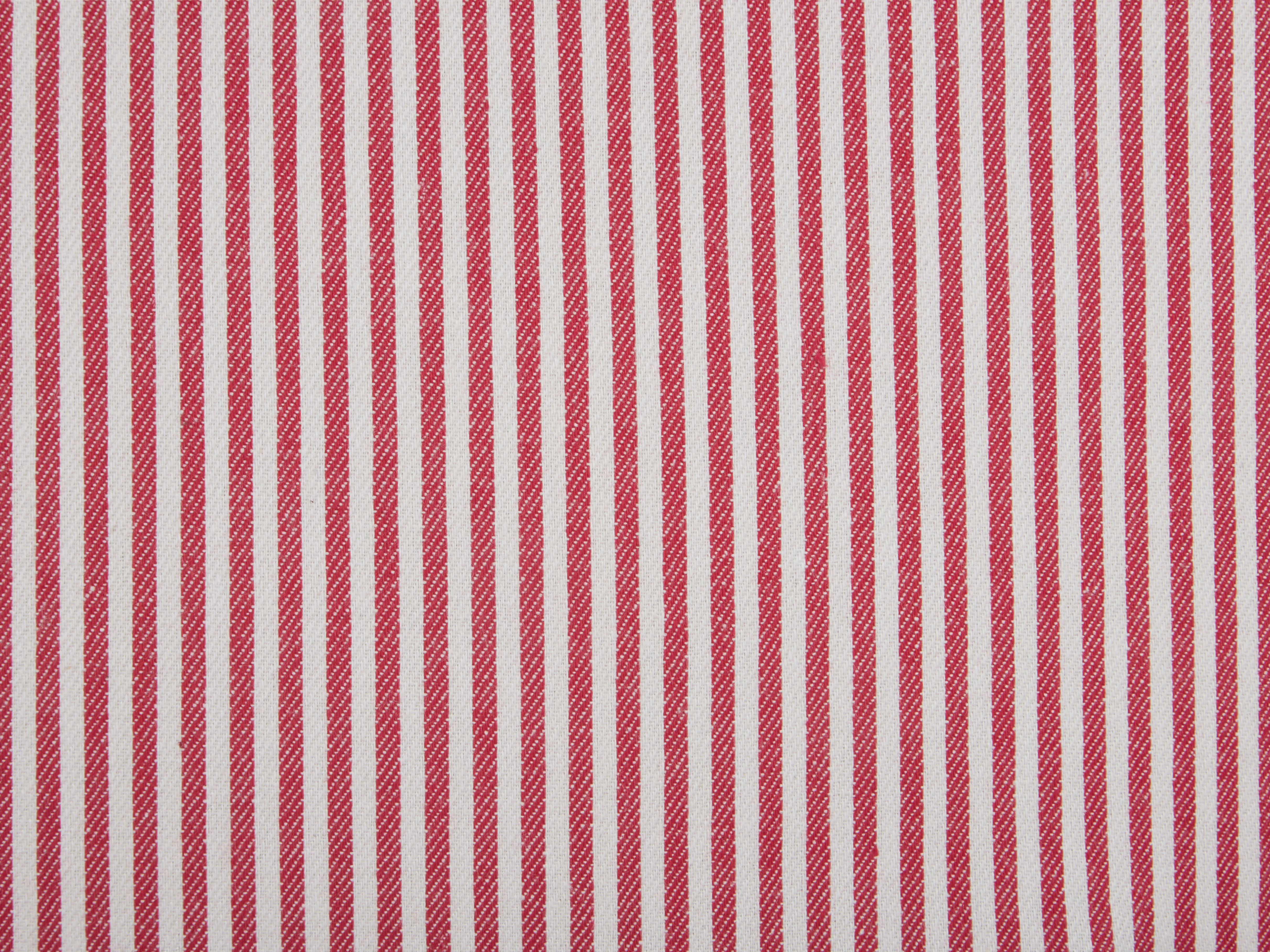 Set van 2 sierkussens AALITA Katoen 45 x 45 cm Rood gestreept