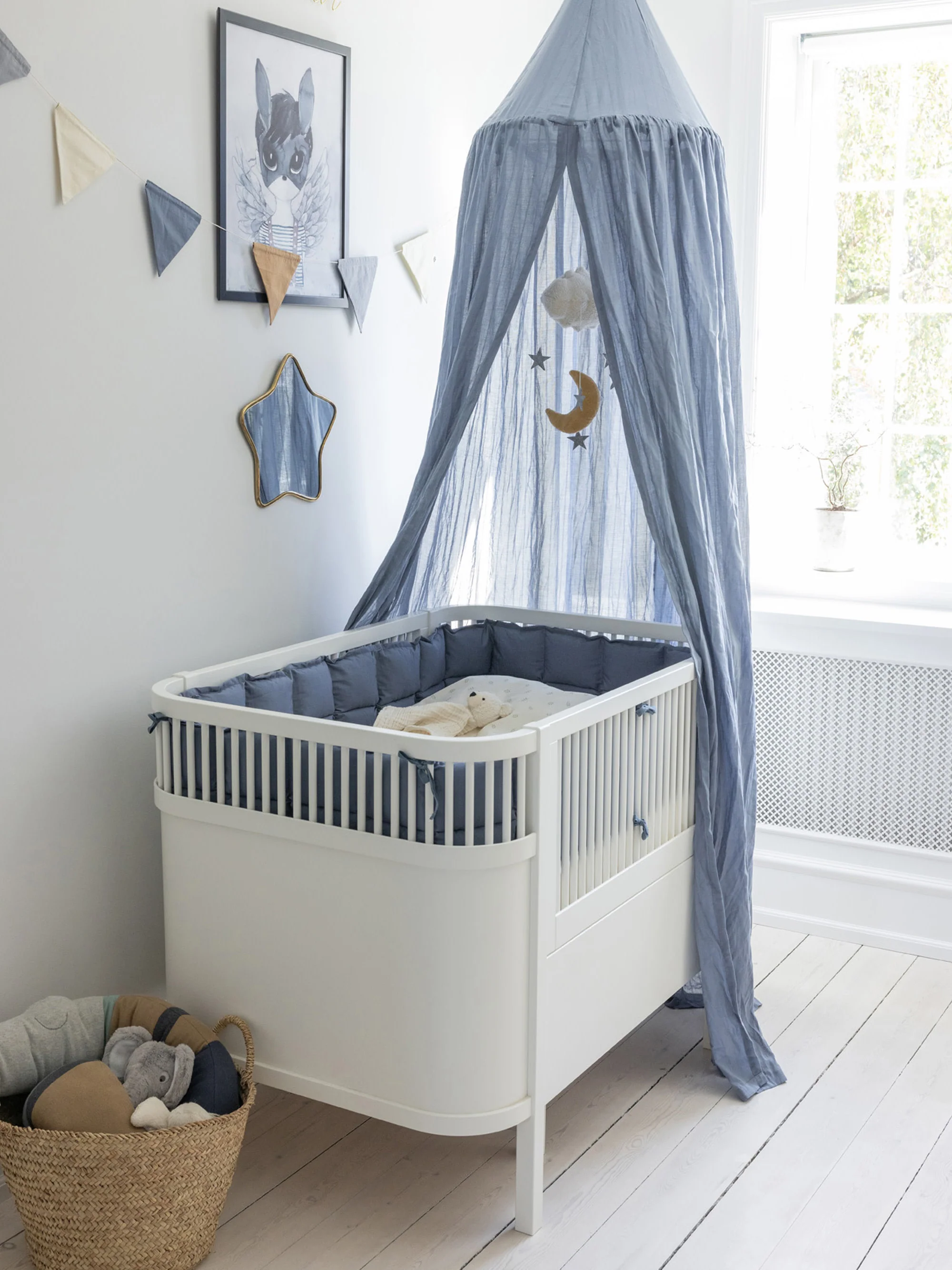 Decoratieve slinger Forest Lake van biokatoen