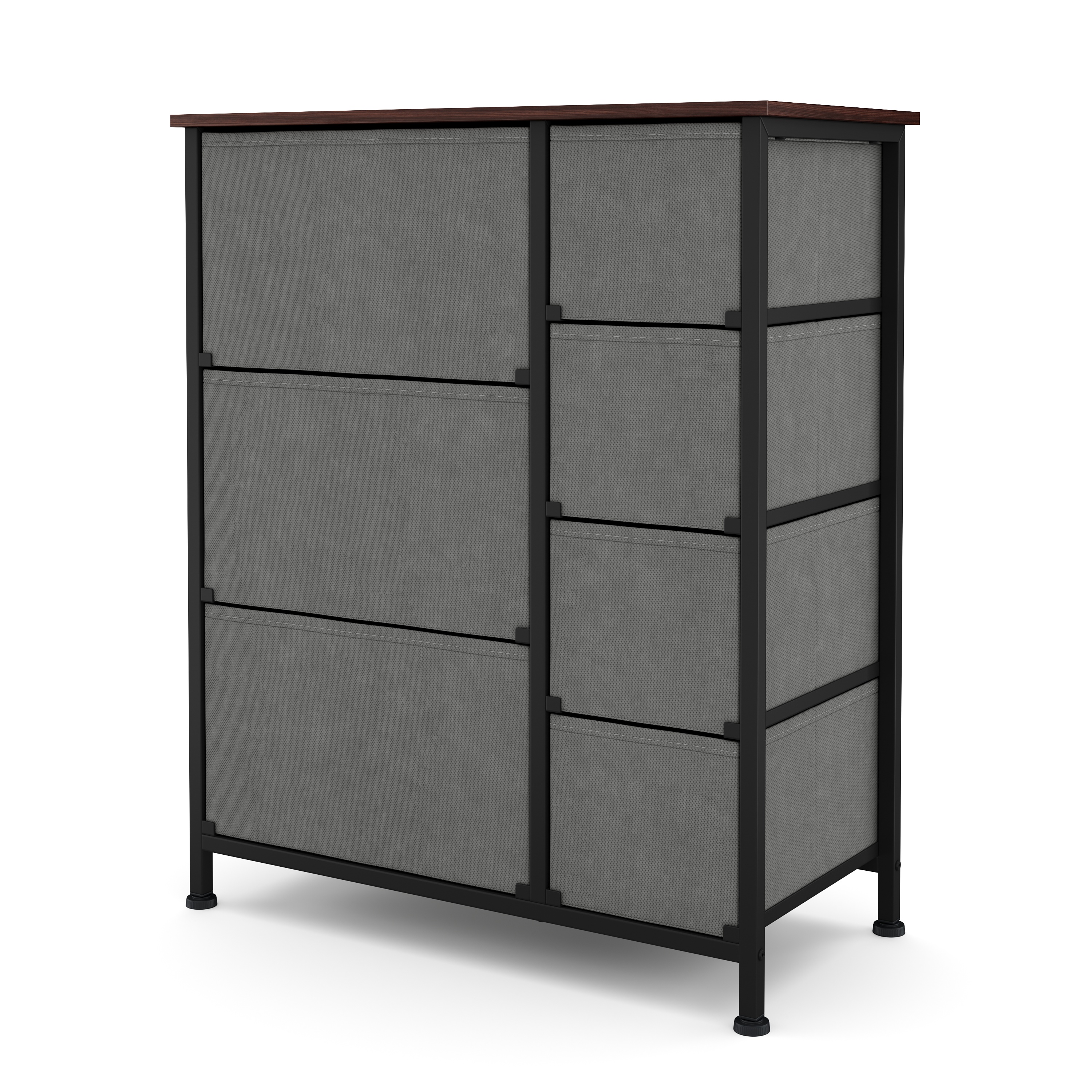 Kommode MIKA 60 x 72 cm anthrazit