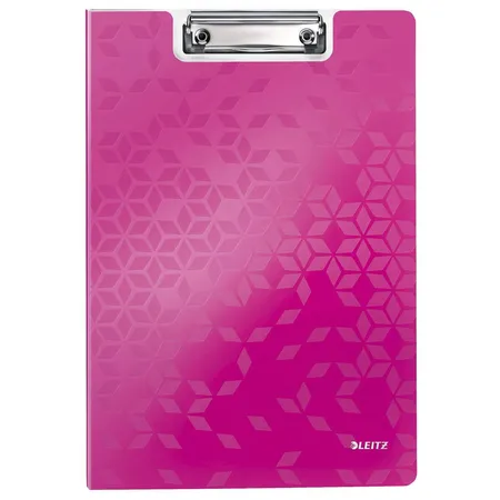 Leitz Klemmbrett-Mappe WOW, DIN A4, Polyfoam, pink-metallic
