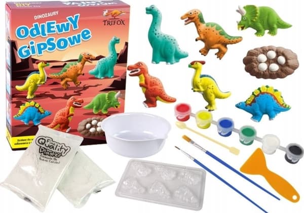 GIPSSTØPING DINOSAURER