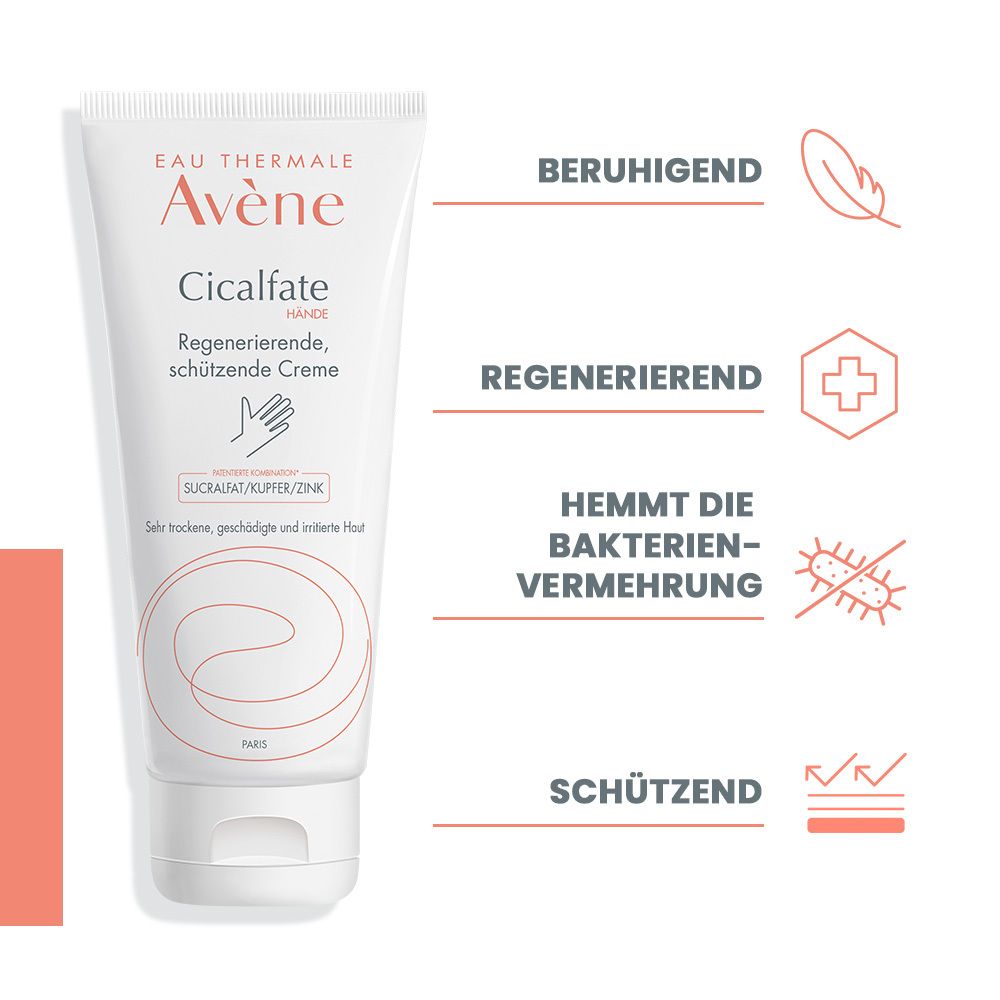 Avène Cicalfate Hände medizinische Handpflege - für trockene Haut